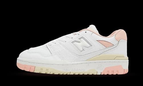 New Balance 550 White Pink Cream (Women's)