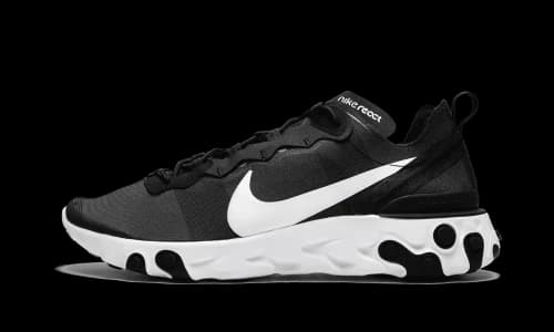 Nike React Element 55 Black White (Women's)