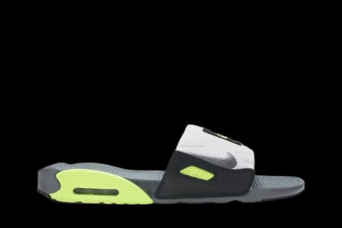 Nike Air Max 90 Slide Smoke Grey Volt Black