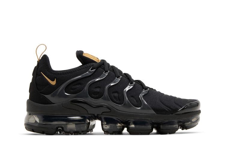 Nike Air VaporMax Plus Black Metallic Gold Anthracite