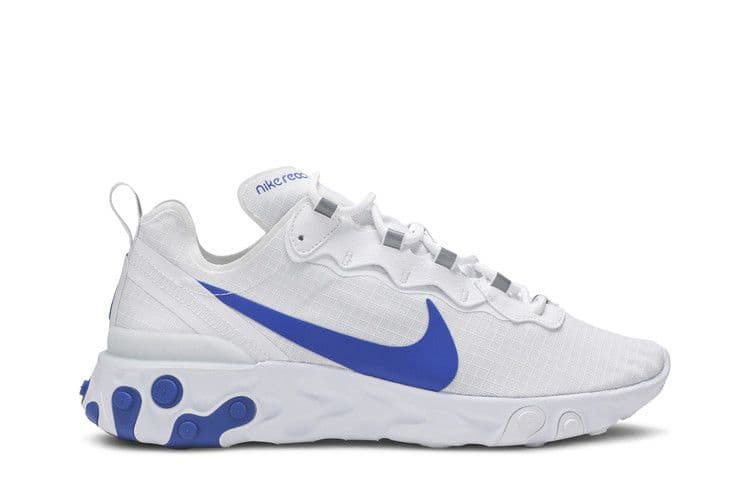 Nike React Element 55 White Game Royal