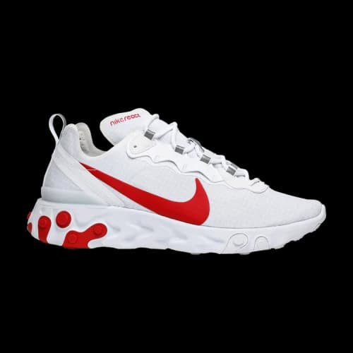 Nike React Element 55 White Red