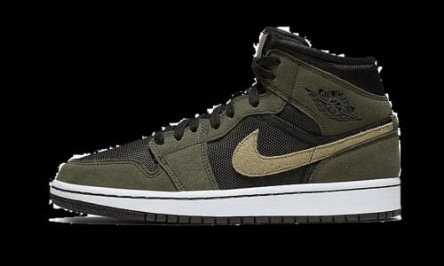 Jordan 1 Mid Military Olive (Women's)