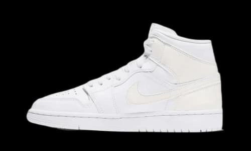 Jordan 1 Mid Ivory White (Women's)