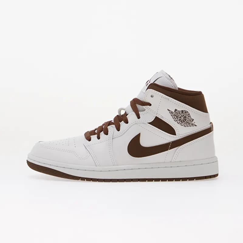 Air Jordan 1 Mid 'White Cacao Wow Cacao Wow' (Women's)