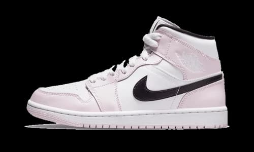 Jordan 1 Mid Barely Rose (Women's)