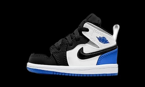 Jordan 1 Mid SE White Black Royal (TD)