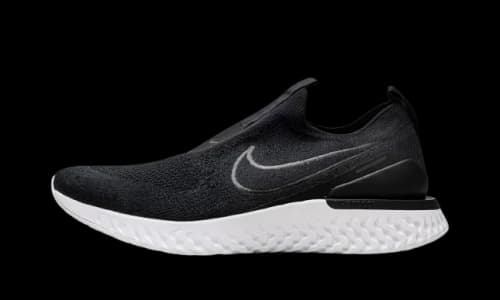 Nike Epic Phantom React Flyknit Black White