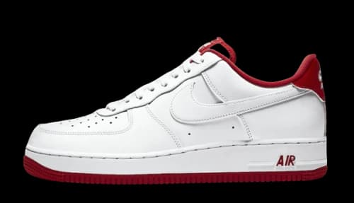Nike Air Force 1 Low White University Red