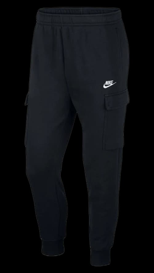 Nike Sportswear Club Fleece Cargo Pants Black/Black/White
