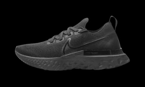 Nike React Infinity Run Flyknit Triple Black