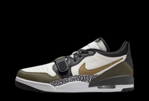 Jordan Legacy 312 Low Sail Black Medium Olive