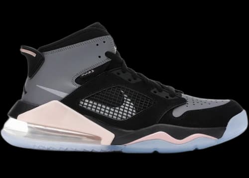 Jordan Mars 270 Black Gunsmoke Crimson Tint