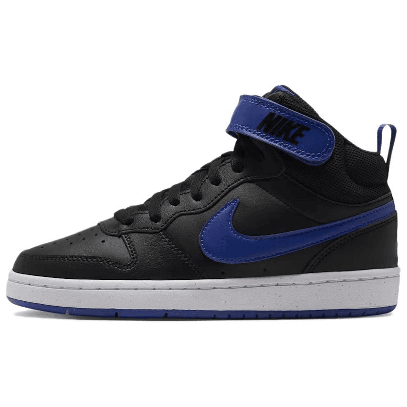 Nike Court Borough Mid 2 GS 'Black Game Royal'