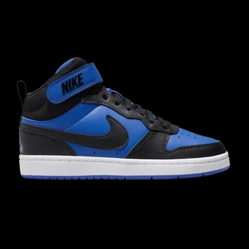 Nike Court Borough Mid 2 Game Royal White Black (GS)