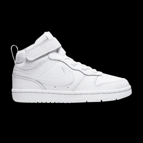 Nike Court Borough Mid 2 Triple White (PS)