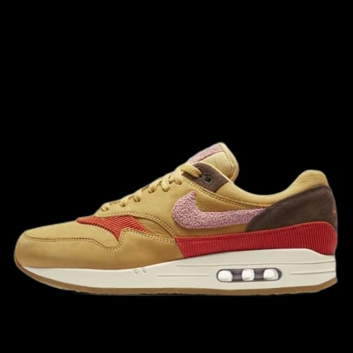 Nike Air Max 1 Crepe Wheat Gold Rust Pink