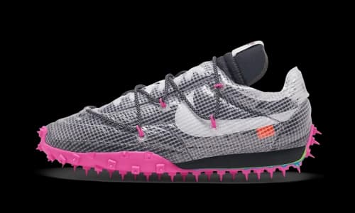 Nike Waffle Racer Off-White Black (Women's)