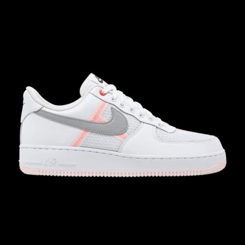 Nike Air Force 1 Low Transparent White Grey