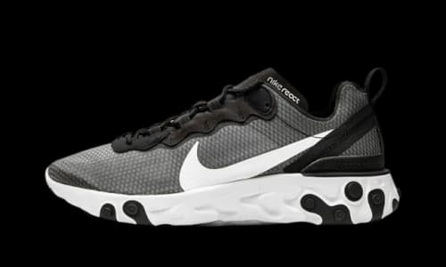 Nike React Element 55 SE Black White