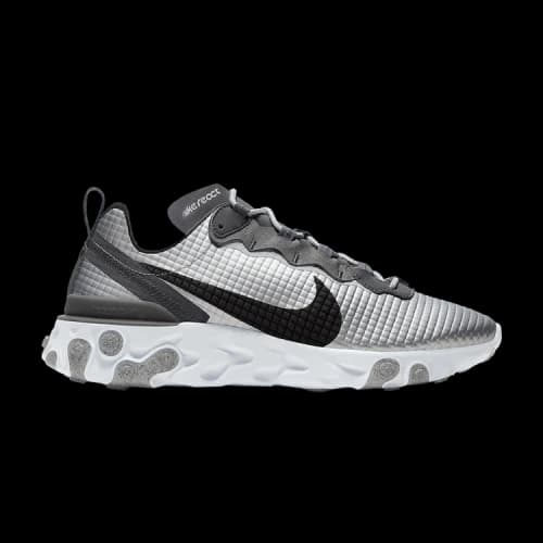Nike React Element 55 Quilted Grid White