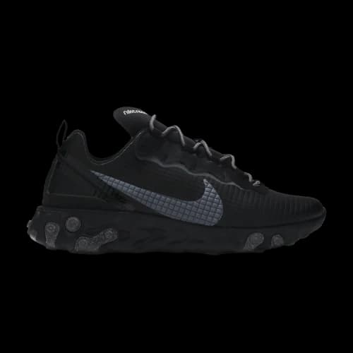 Nike React Element 55 Grid Black Dark Grey
