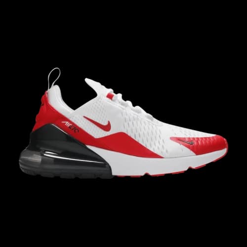 Nike Air Max 270 White Anthracite University Red