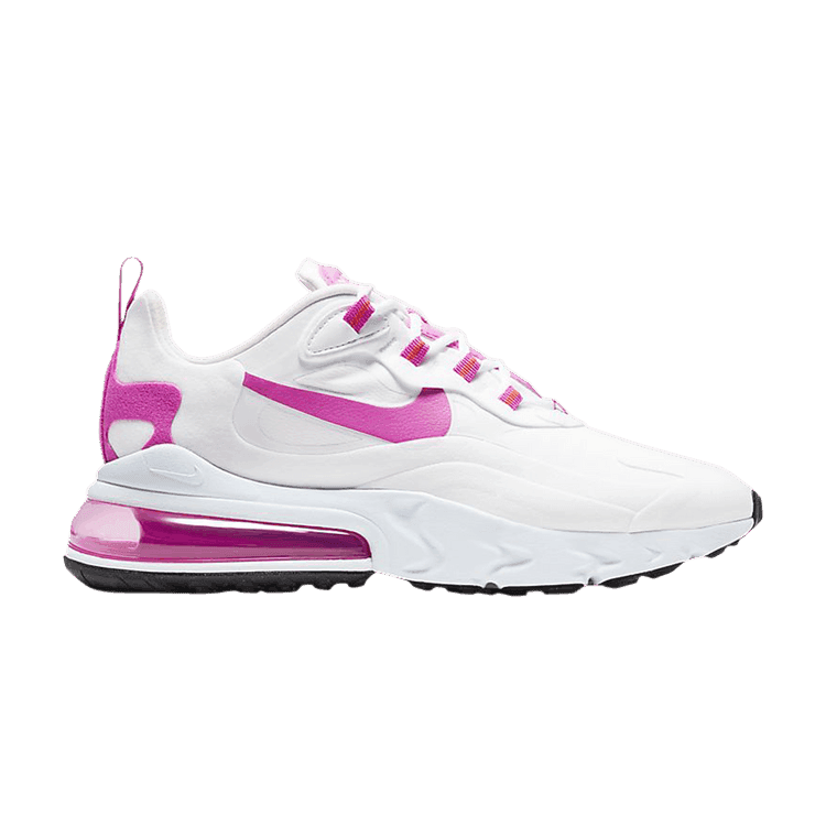 Nike Air Max 270 React White Fire Pink (Women's)