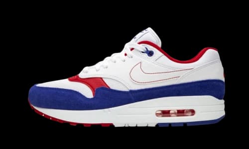 Nike Air Max 1 White Red Blue