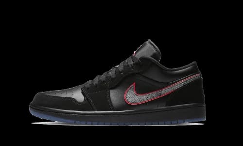 Jordan 1 Low Black Red Orbit