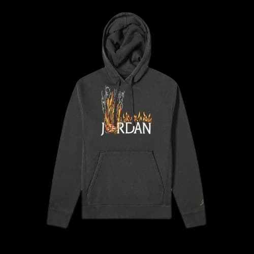 x Travis Scott Fleece Hoodie Black (2019)