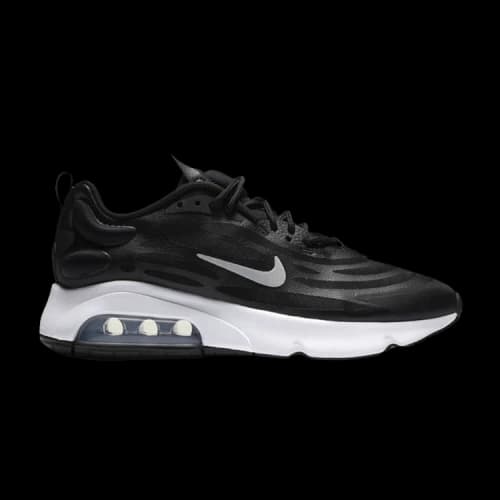 Nike Air Max Exosense Black White Metallic Silver (Women's)