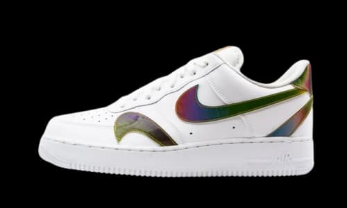 Nike Air Force 1 Low Misplaced Swooshes White Multi