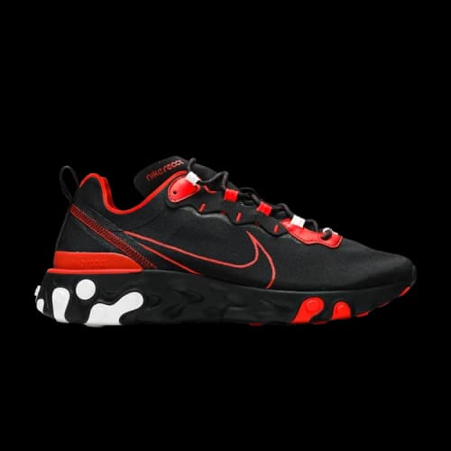 Nike React Element 55 Script Swoosh