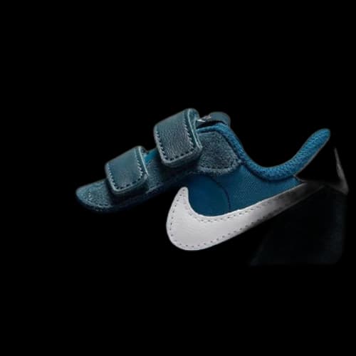 (TD) Nike MD Valiant Low-Top Running Shoes Blue/White