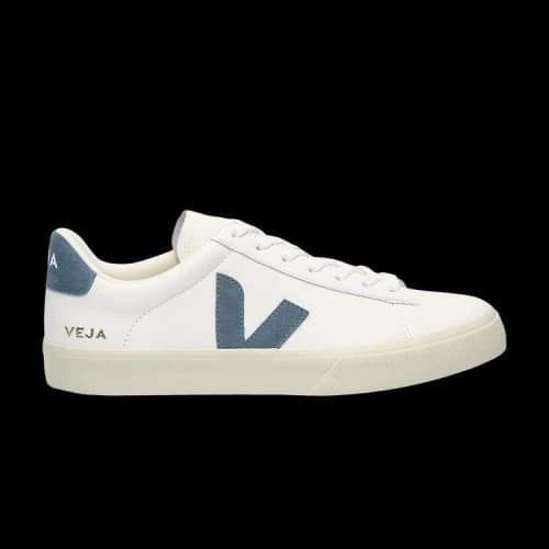 Veja Campo Chromefree Lace-Up Sneakers 'White Blue'