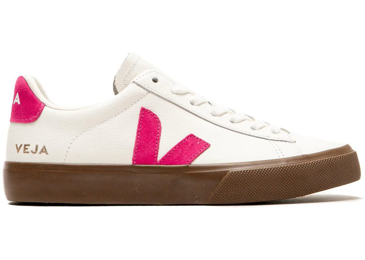 Veja Campo Leather White Pink Bark (Women's)