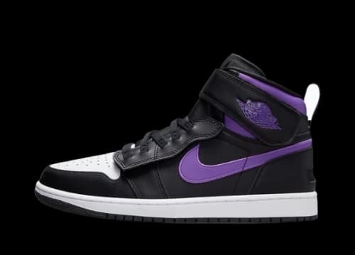 Jordan 1 High FlyEase Black Bright Violet