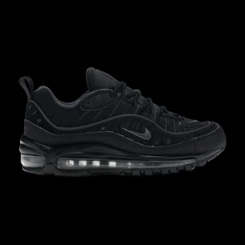 Nike Air Max 98 Black Anthracite Black Sole