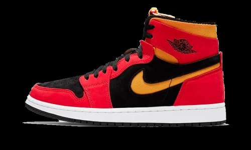 Jordan 1 High Zoom Air CMFT Black Chile Red