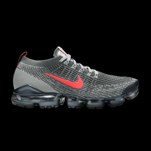 Nike Air VaporMax Flyknit 3 Grey Track Red
