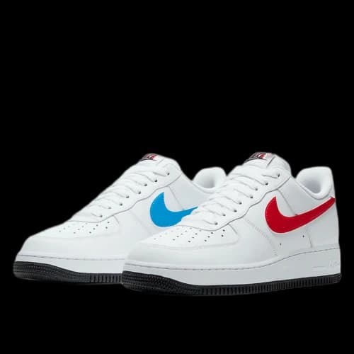 Nike Air Force 1 Low White Red Blue
