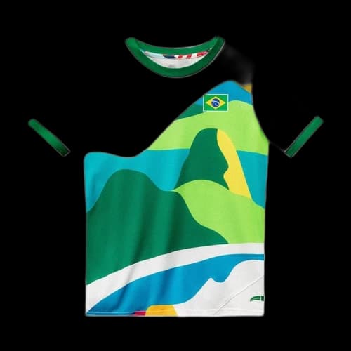 Nike SB x Parra Brazil Federation Kit Crew Jersey White/Clover