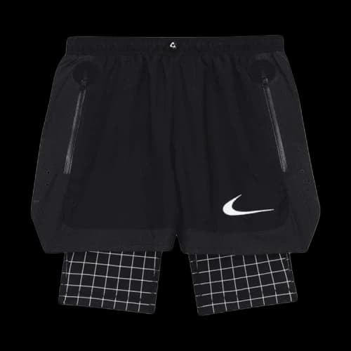 OFF-WHITE x Nike Shorts Black Grid