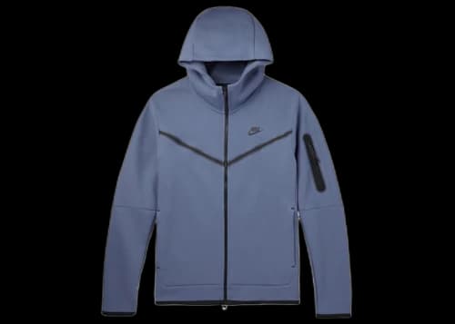 Nike Sportswear Tech Fleece Full-Zip Hoodie Diffused Blue
