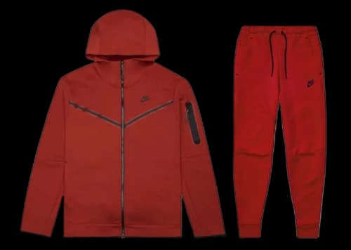Nike Sportswear Tech Fleece Joggers Gym Red/Black