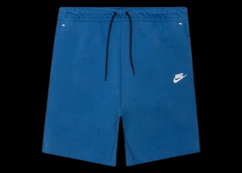 Nike Sportswear Tech Fleece Shorts Marina Blue/Light Bone/Black