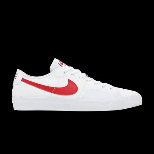 Nike SB Blazer Court White University Red