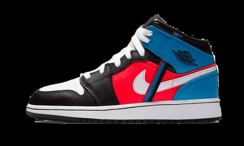 Jordan 1 Mid Tri Color Ribbons (GS)
