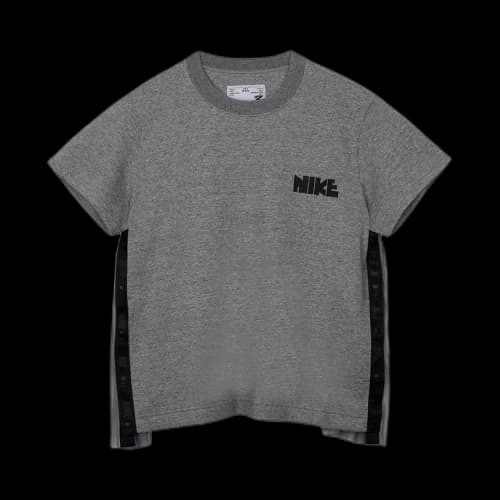 Nike x Sacai SS Fleece Top Dark Grey Heather (Womens)